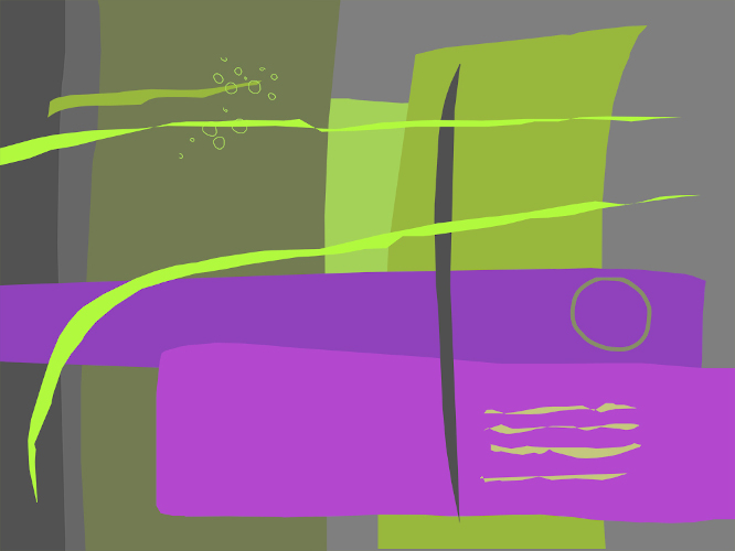 Bluebells, Glass print