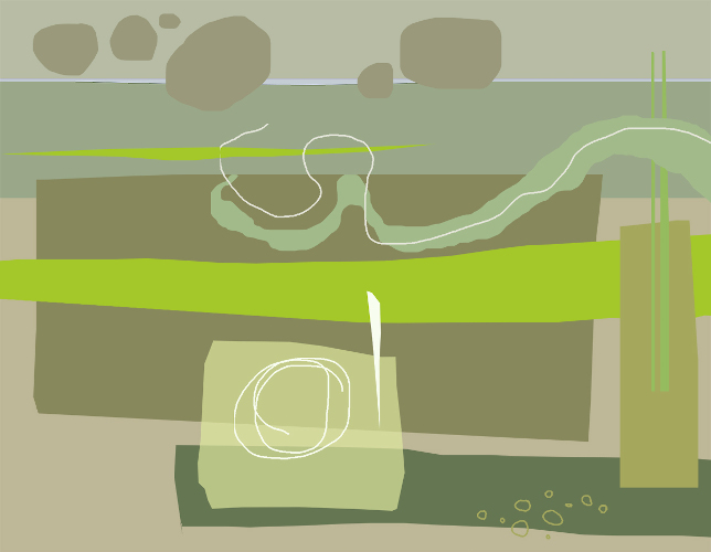 The Last of the Blackthorn, Glass print