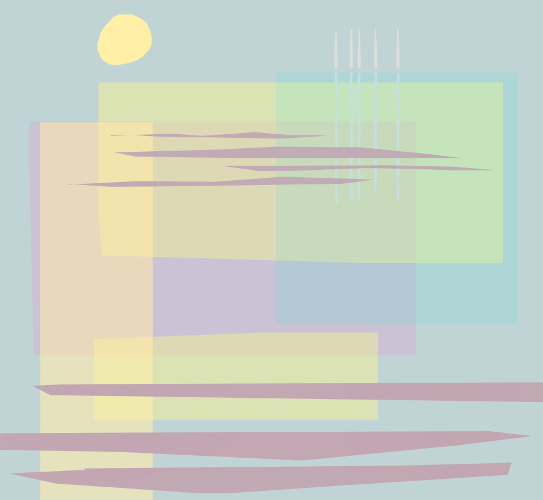 Still Sea, Glass print