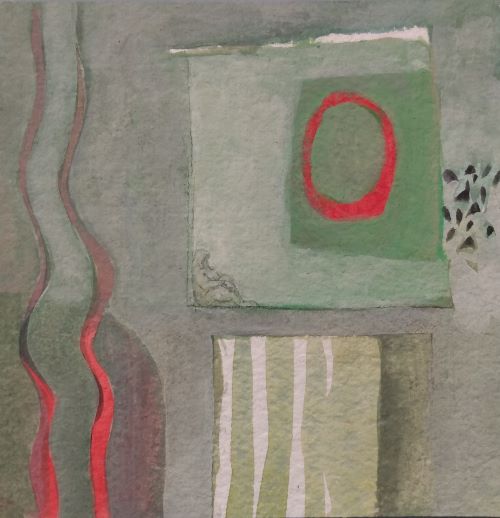 Where Is Home II, Abstract Watercolours